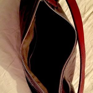 Sundance brown leather handbag.